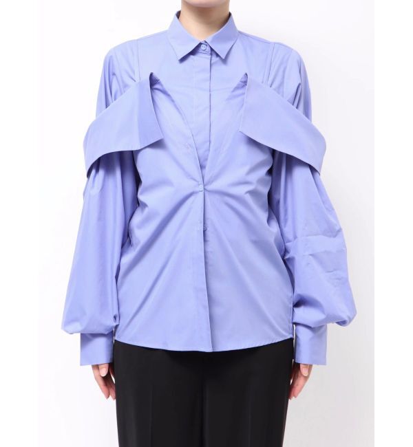 ELENDEEK「LAYERED OFF SHOULDER SH」|シャツ・ブラウス|