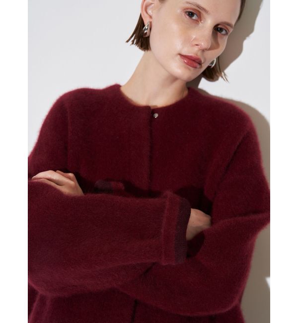 ELENDEEK「CN RACCOON MIX WCD」|カーディガン|