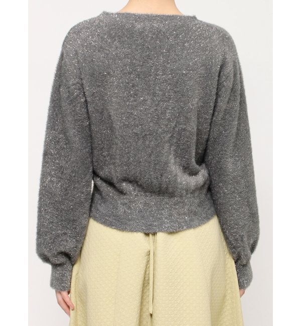 dazzlin「ラメカーデトップス」|カーディガン|