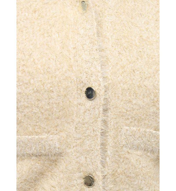 dazzlin「ラメカーデトップス」|カーディガン|