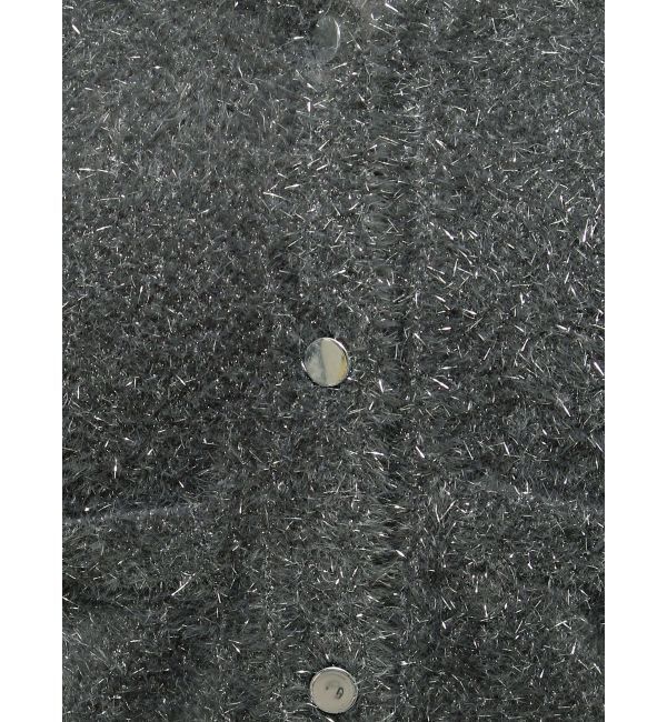 dazzlin「ラメカーデトップス」|カーディガン|