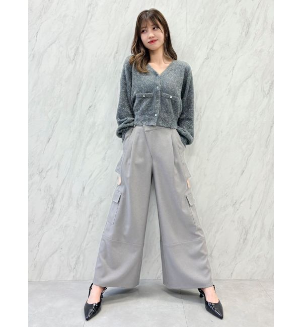 dazzlin「ラメカーデトップス」|カーディガン|