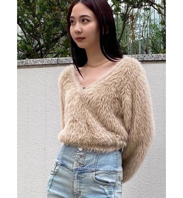 EMODA「2WAYシャギーニット」|ニット・セーター|