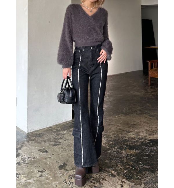 EMODA「2WAYシャギーニット」|ニット・セーター|