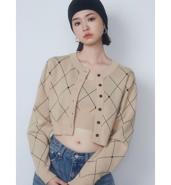 EMODA「ジャガードツインニット」|ニット・セーター|