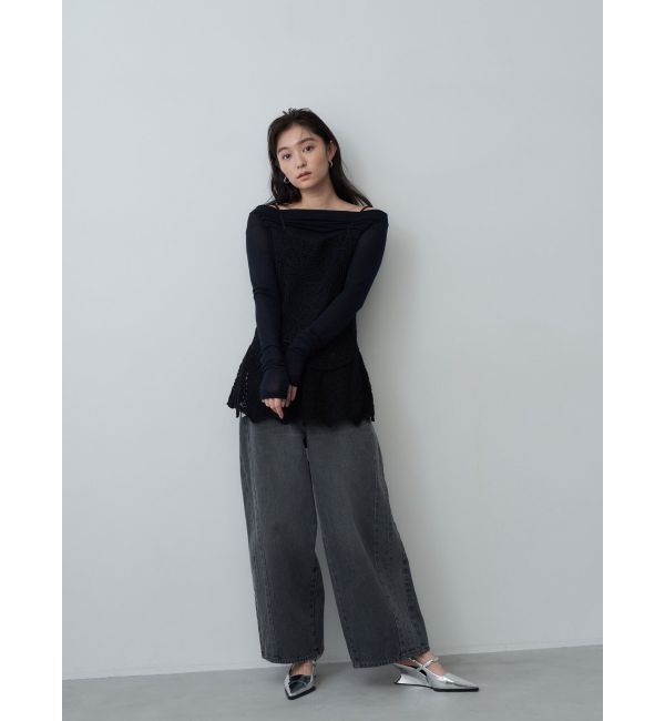 MERCURYDUO「【OUNNOUN】バレルレッグデニム」|その他|