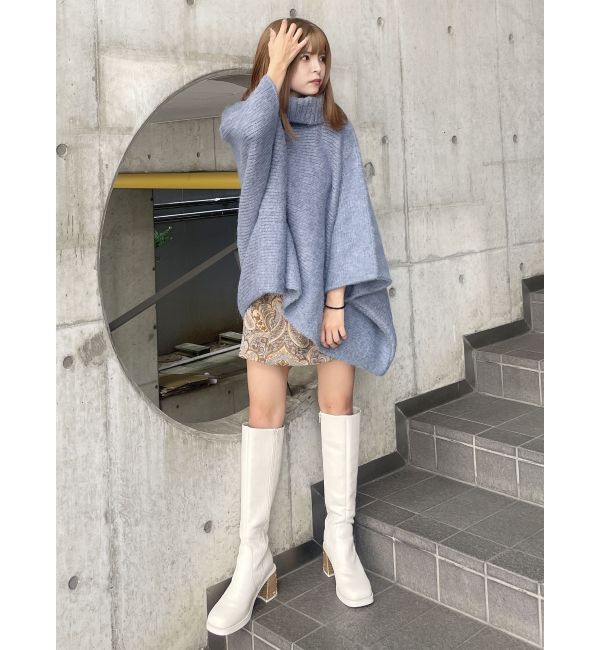 MURUA「ハイネックオーバーシルエットニット【WEB限定】」|ニット・セーター|