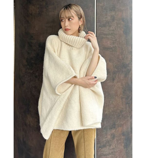 MURUA「ハイネックオーバーシルエットニット【WEB限定】」|ニット・セーター|