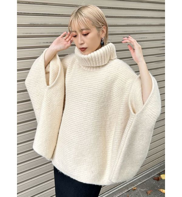 MURUA「ハイネックオーバーシルエットニット【WEB限定】」|ニット・セーター|