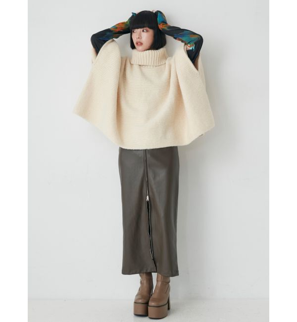 MURUA「ハイネックオーバーシルエットニット【WEB限定】」|ニット・セーター|