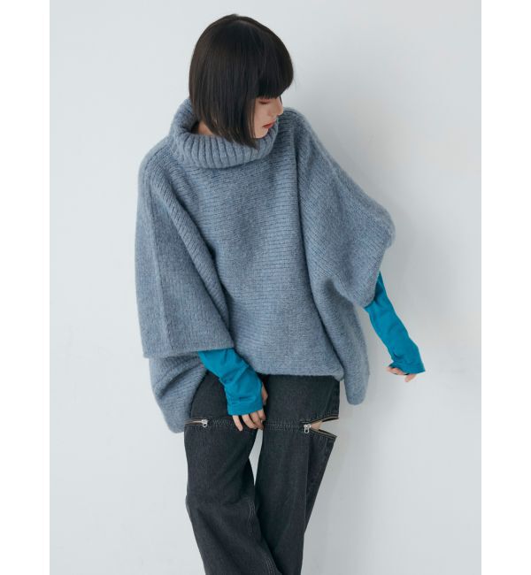 MURUA「ハイネックオーバーシルエットニット【WEB限定】」|ニット・セーター|