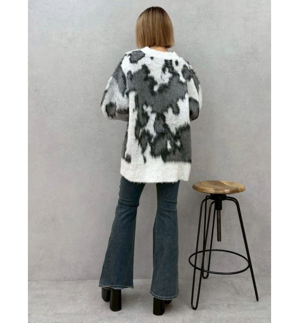 EVRIS「サイドビジューフレアデニムパンツ」|デニム|