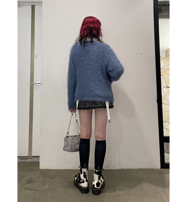 jouetie「フェザーヤーンVネックカーデ」|カーディガン|