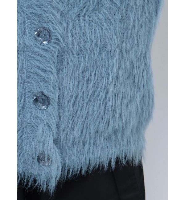 jouetie「フェザーヤーンVネックカーデ」|カーディガン|