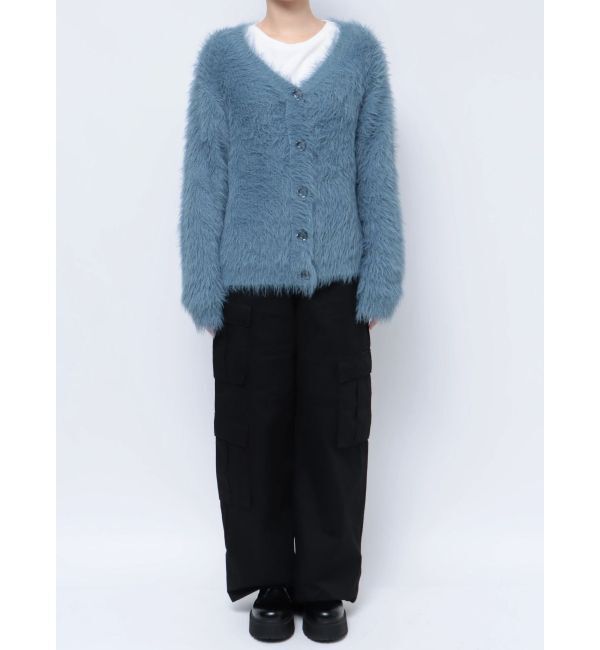 jouetie「フェザーヤーンVネックカーデ」|カーディガン|