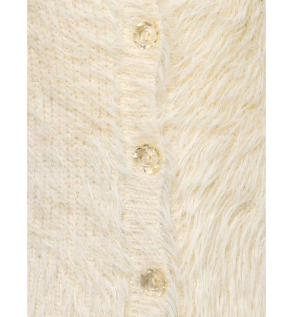 jouetie「フェザーヤーンVネックカーデ」|カーディガン|