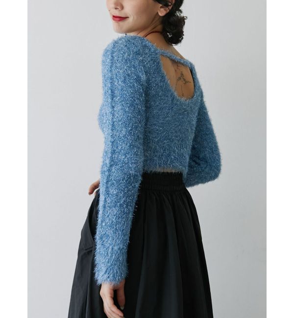 jouetie「ラメショートニット」|ニット・セーター|