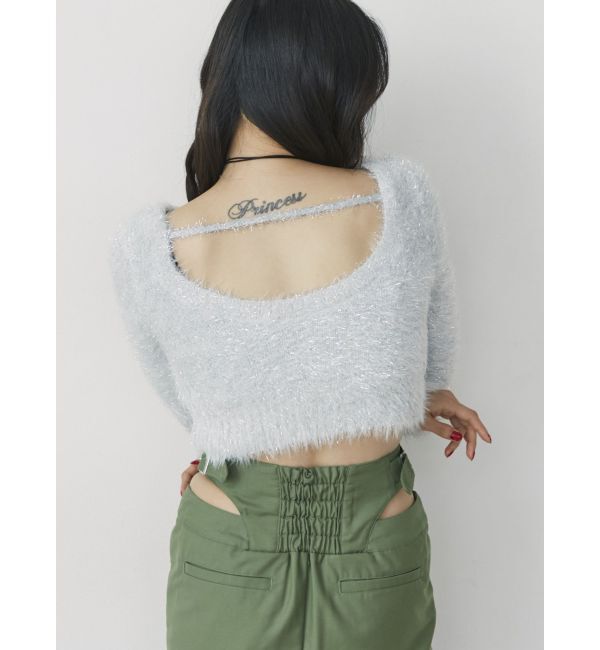 jouetie「ラメショートニット」|ニット・セーター|