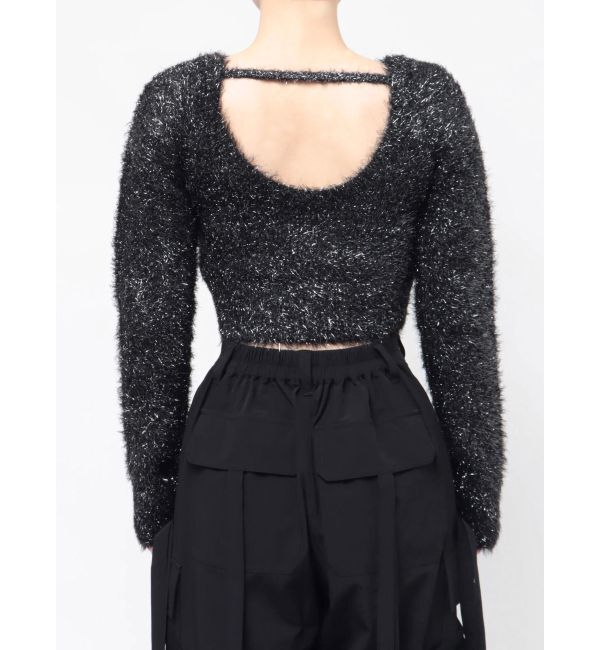 jouetie「ラメショートニット」|ニット・セーター|