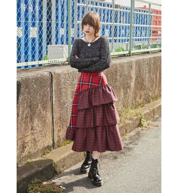 jouetie「ラメショートニット」|ニット・セーター|