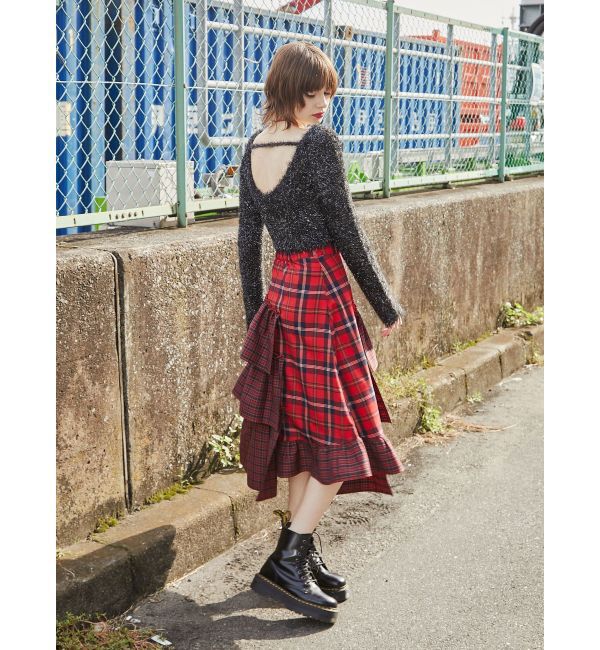 jouetie「ラメショートニット」|ニット・セーター|