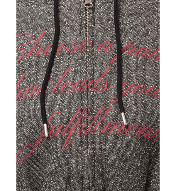 jouetie「ラメクロップドZIPフーディー」|パーカー|