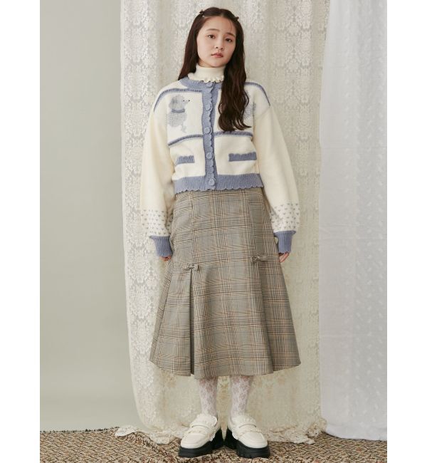 merry jenny「poodleニットカーディガン」|カーディガン|