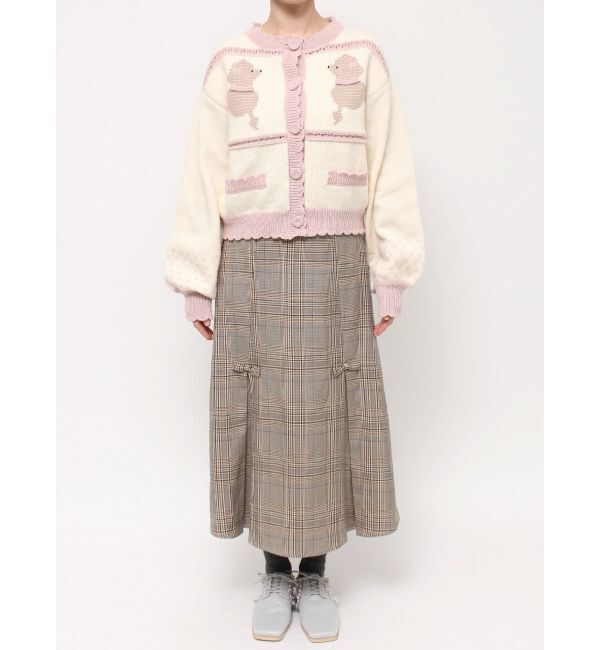 merry jenny「poodleニットカーディガン」|カーディガン|