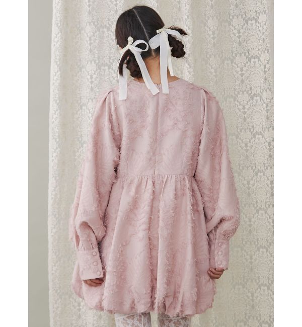 merry jenny「バルーンリボンミニワンピース」|ワンピース|