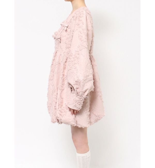 merry jenny「バルーンリボンミニワンピース」|ワンピース|