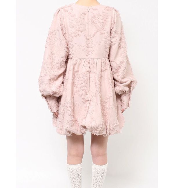 merry jenny「バルーンリボンミニワンピース」|ワンピース|