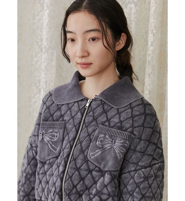 merry jenny「ストーンウォッシュニットカーディガン」|カーディガン|