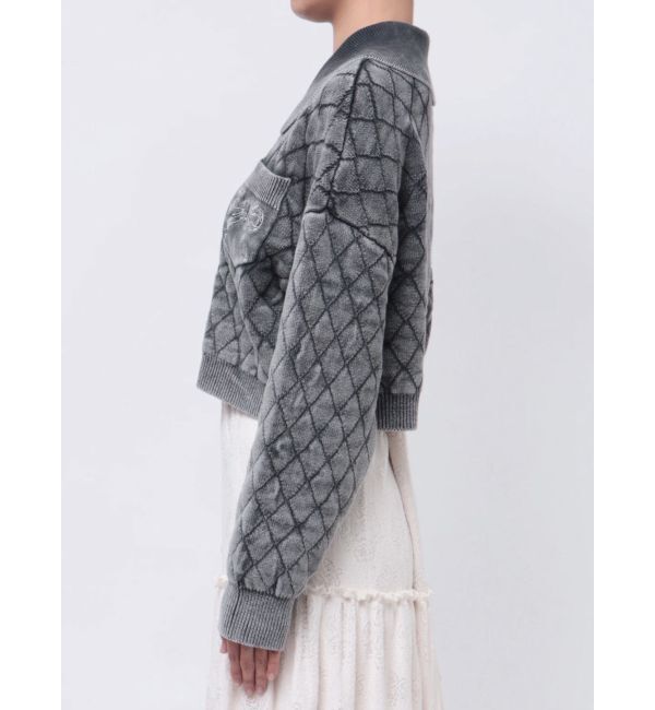 merry jenny「ストーンウォッシュニットカーディガン」|カーディガン|