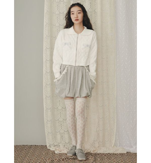 merry jenny「ストーンウォッシュニットカーディガン」|カーディガン|