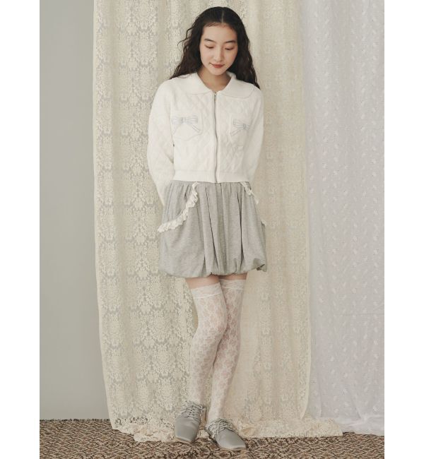 merry jenny「ストーンウォッシュニットカーディガン」|カーディガン|