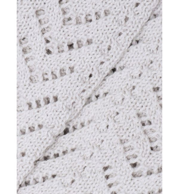 merry jenny「りぼん透かし編みカーディガン」|カーディガン|