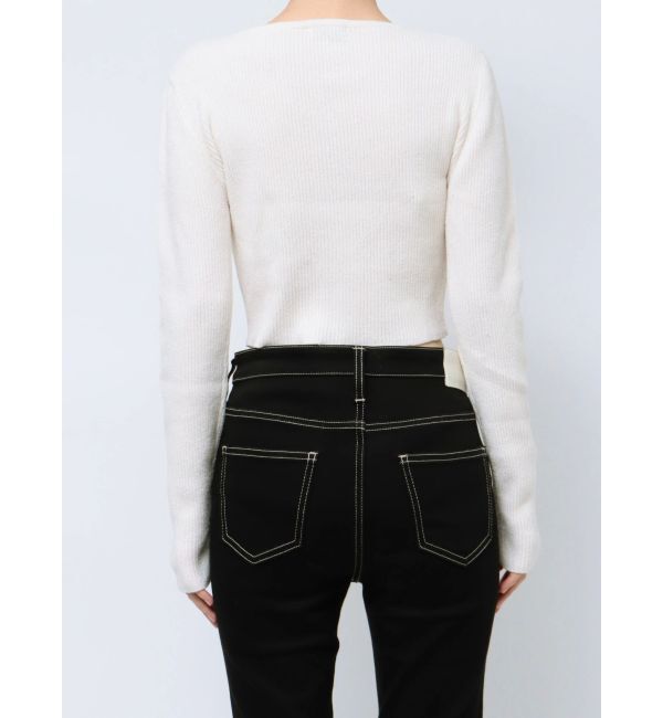 GYDA「ラメモールニットカーディガン」|カーディガン|