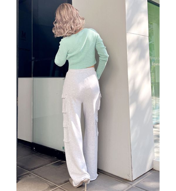 GYDA「ラメモールニットカーディガン」|カーディガン|