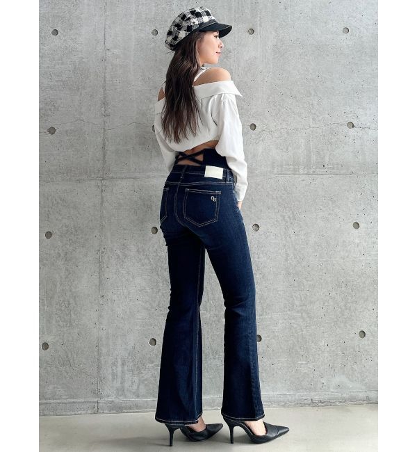 GYDA「Symmetry GYDAオフショルシャツブラウス」|シャツ・ブラウス|