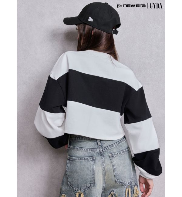 GYDA「GD fake leather patch shortトップス」|Tシャツ・カットソー|