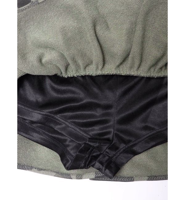 GYDA「Sweat tiered スカートライクショートパンツ」|スカート|