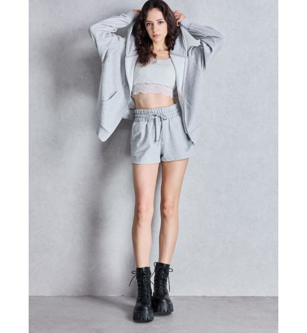 GYDA「NEW BACK GYDAラインストーンラメパーカー」|パーカー|