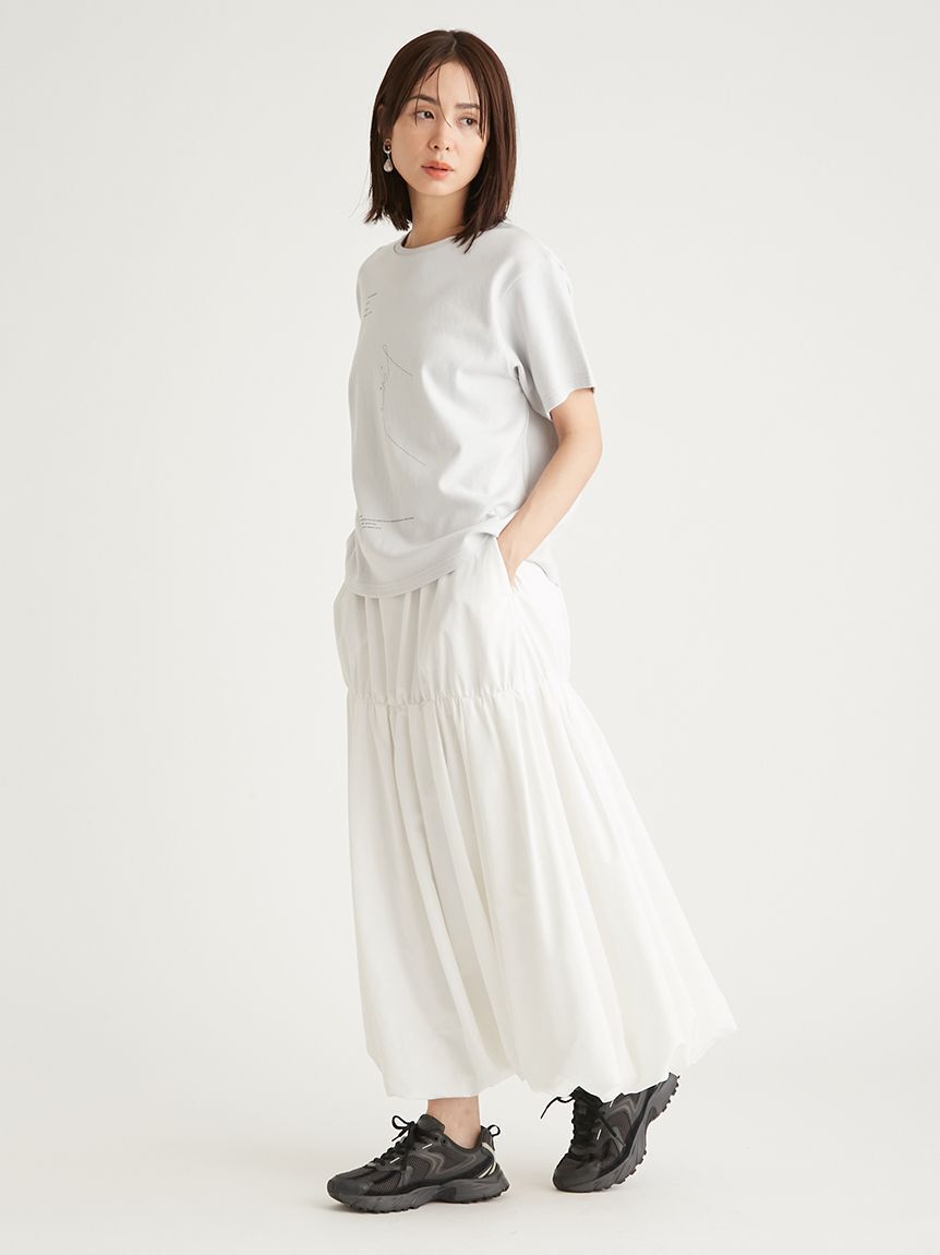 emmi atelier「【IPSA/emmi】コラボプリントTシャツ」|Tシャツ・カットソー|