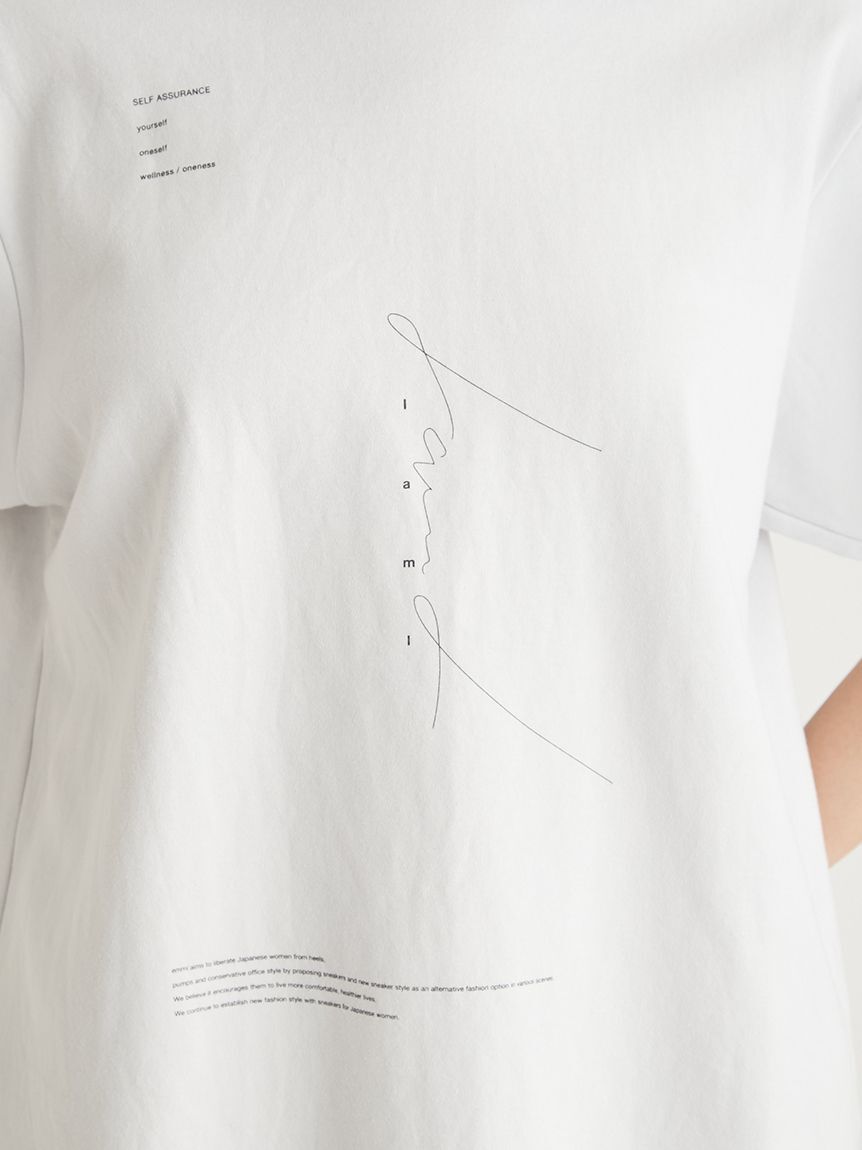 emmi atelier「【IPSA/emmi】コラボプリントTシャツ」|Tシャツ・カットソー|