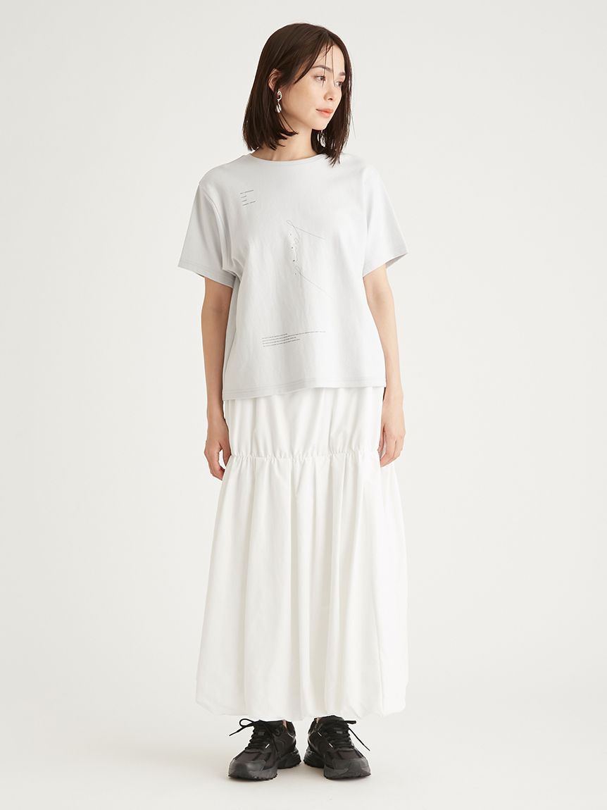 emmi atelier「【IPSA/emmi】コラボプリントTシャツ」|Tシャツ・カットソー|