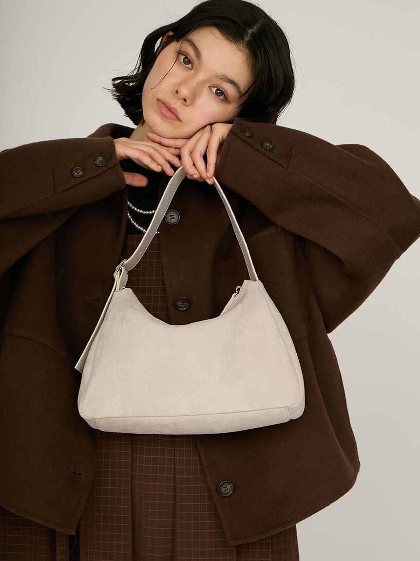emmi atelier「スエードショルダーバッグ」|ショルダー・メッセンジャー|LGRY