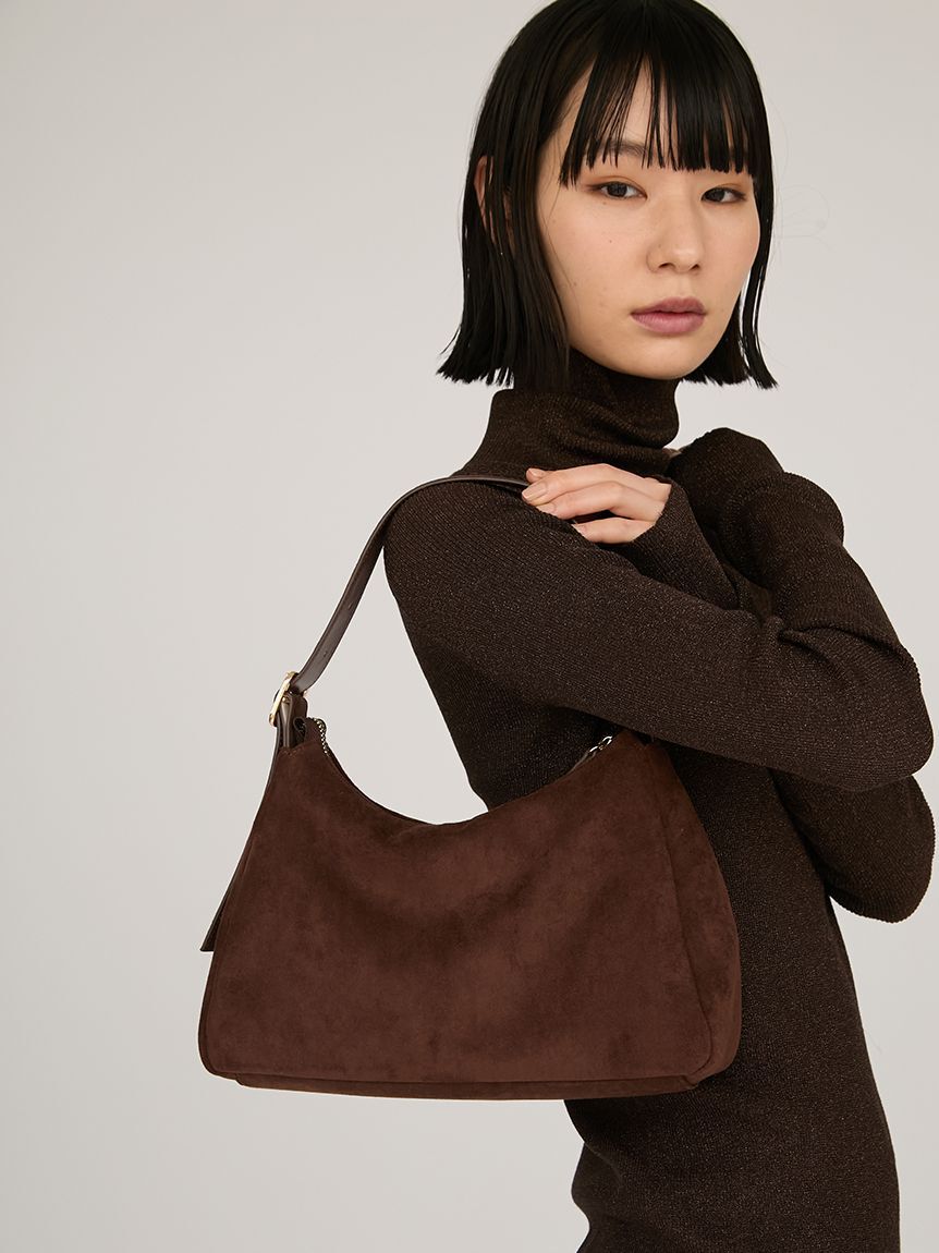 emmi atelier「スエードショルダーバッグ」|ショルダー・メッセンジャー|
