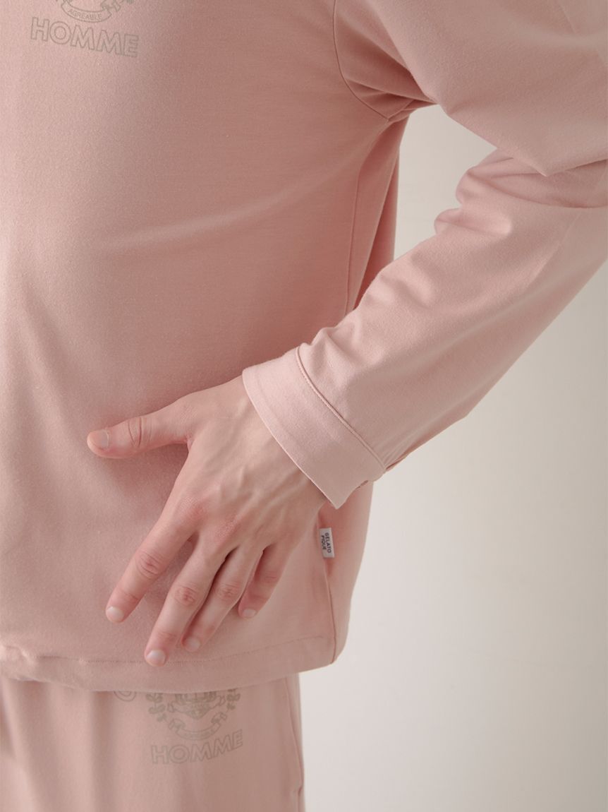 GELATO PIQUE HOMME「【HOMME】レーヨンカレッジロゴシャツ」|シャツ・ブラウス|