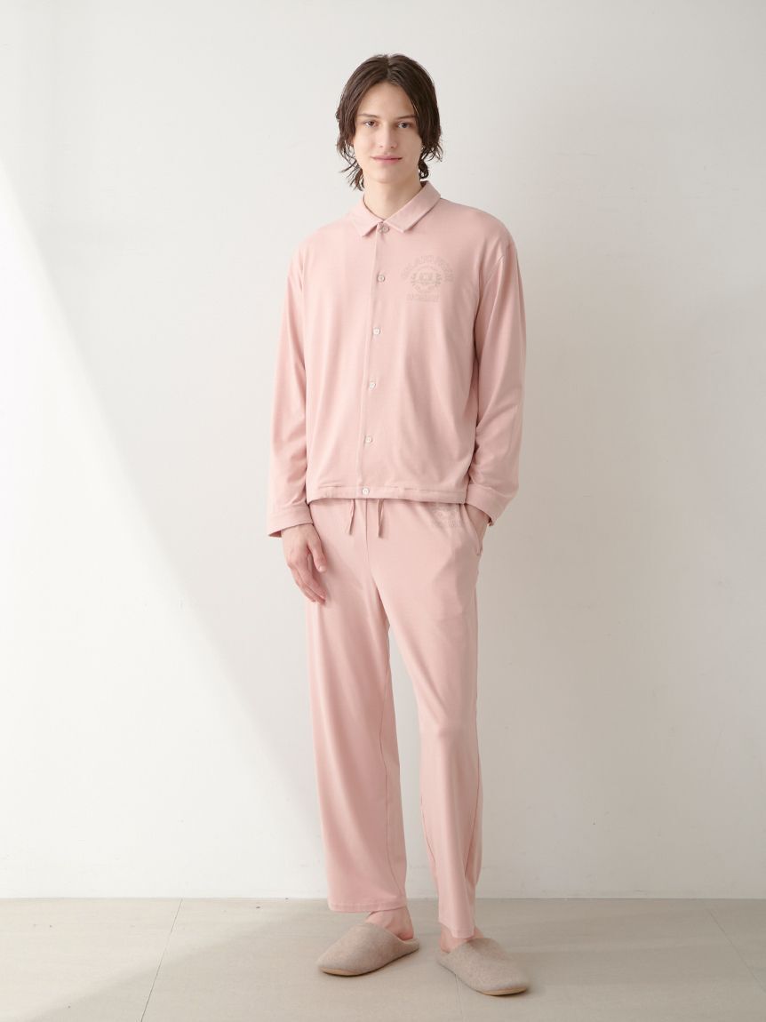 GELATO PIQUE HOMME「【HOMME】レーヨンカレッジロゴシャツ」|シャツ・ブラウス|