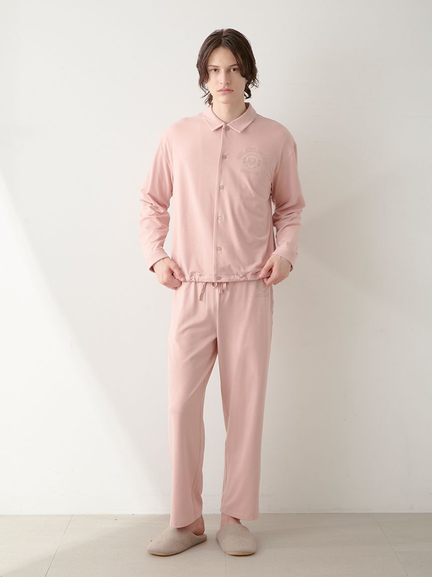 GELATO PIQUE HOMME「【HOMME】レーヨンカレッジロゴシャツ」|シャツ・ブラウス|